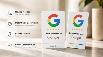 NFC Card for Google Reviews and Business Cards